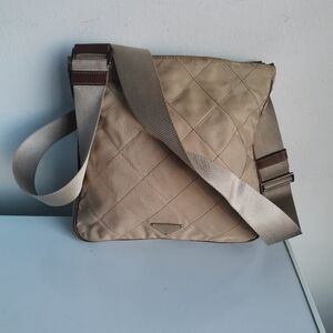 Prada Quilted Nylon  Crossbody Bag